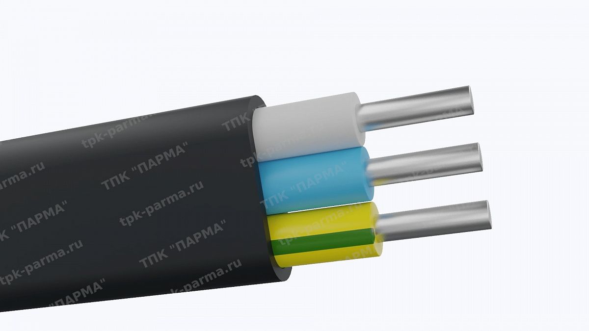 Фотография провода Кабель АВВГ-Пнг(A) 3х2,5