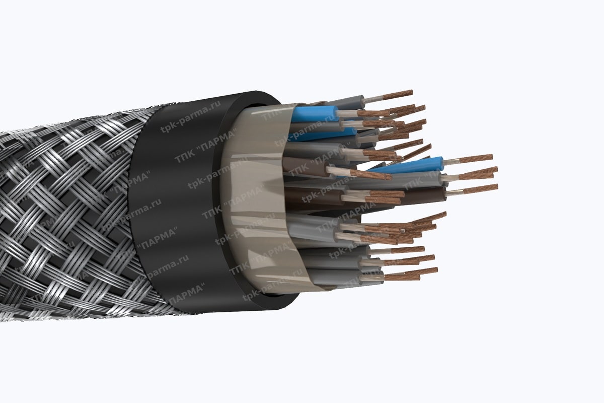 Кабель КНРпТП 10(5х2)х1