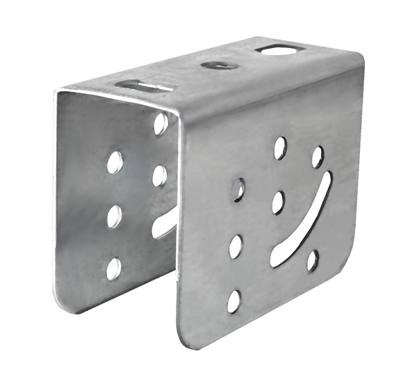 Подвес поворотный для стойки UP, UPS UPN125*80*2,0 ZN