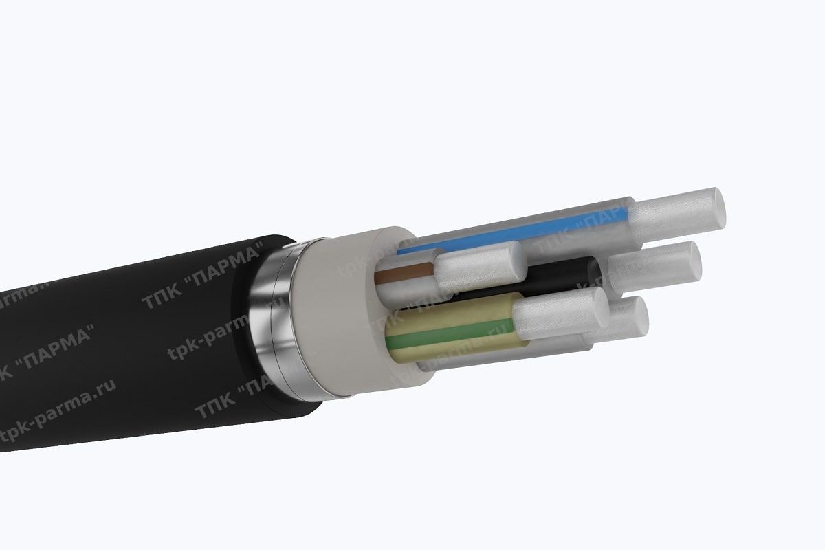 Фотография провода Кабель АПвБШп 5х10 - 1кВ