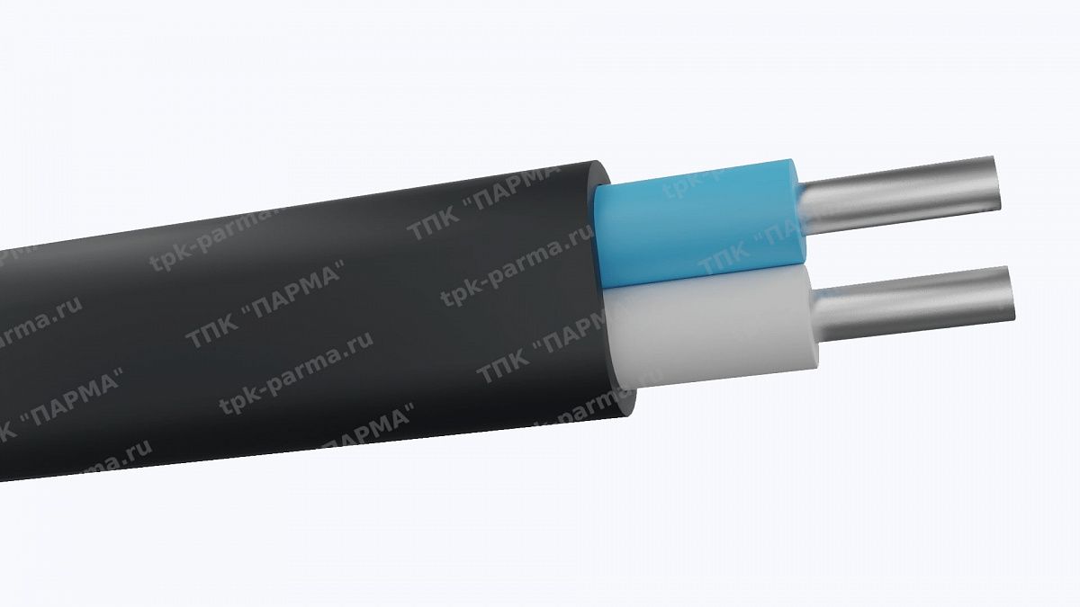 Фотография провода Кабель АВВГнг(A)-LS-П 2х10 - 1кВ