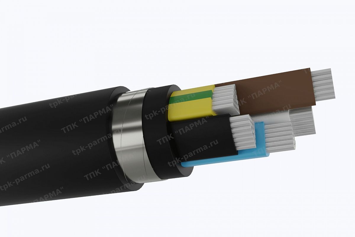 Фотография провода Кабель АВБШвнг(A)-ХЛ 5х240 - 1кВ