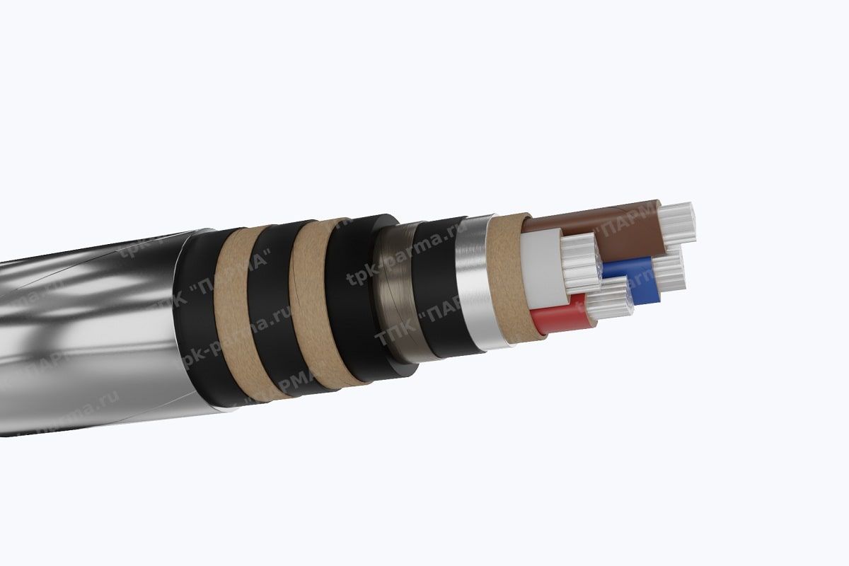 Фотография провода Кабель ААБвГ 4х50 - 1кВ