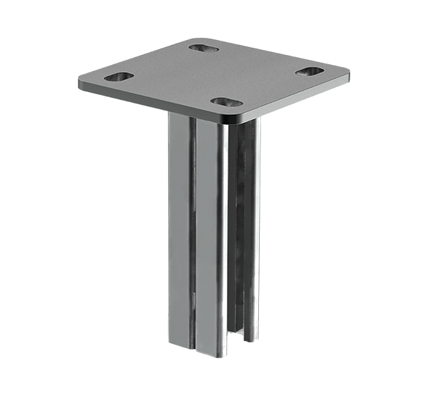 Страт-стойка двойная 41х41 PTSY24124 ZN