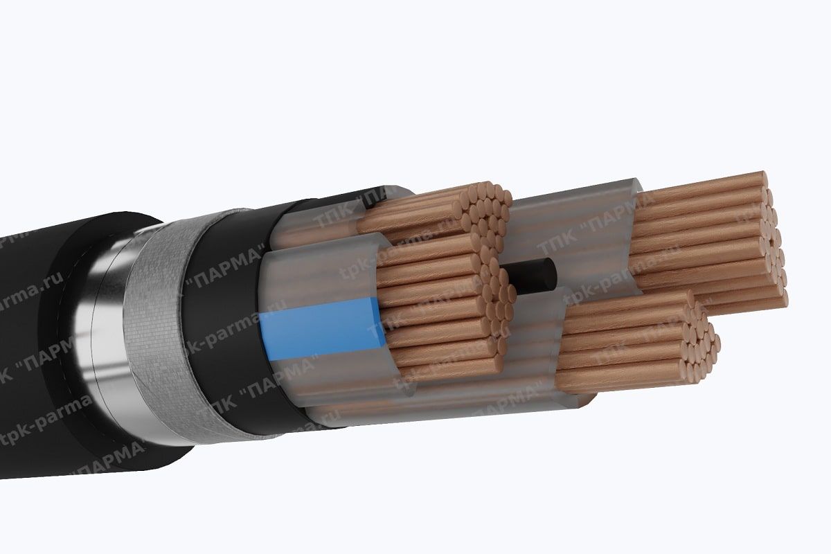 Фотография провода Кабель ПвБШв 4х25