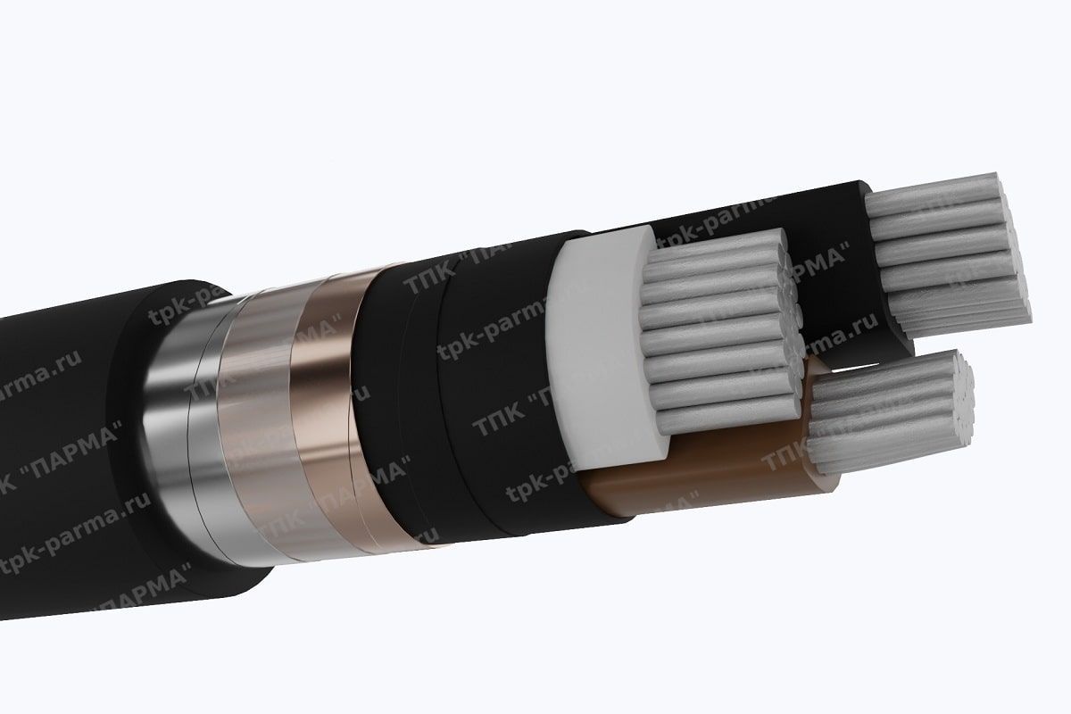 Фотография провода Кабель АПвБбШв 3х120 - 3кВ
