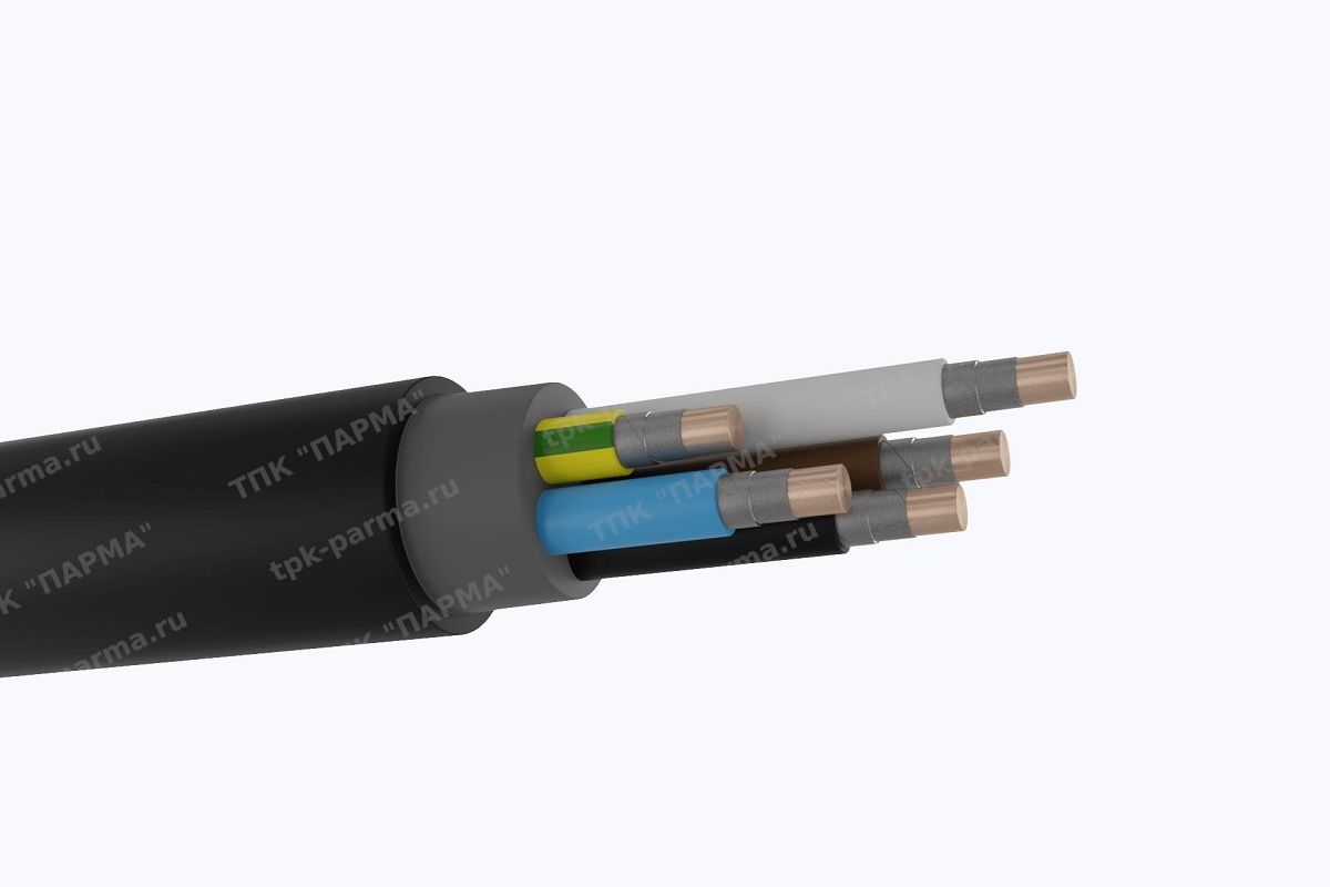 Фотография провода Кабель ВВГнг(A)-FRLSLTx 4х300 - 1кВ