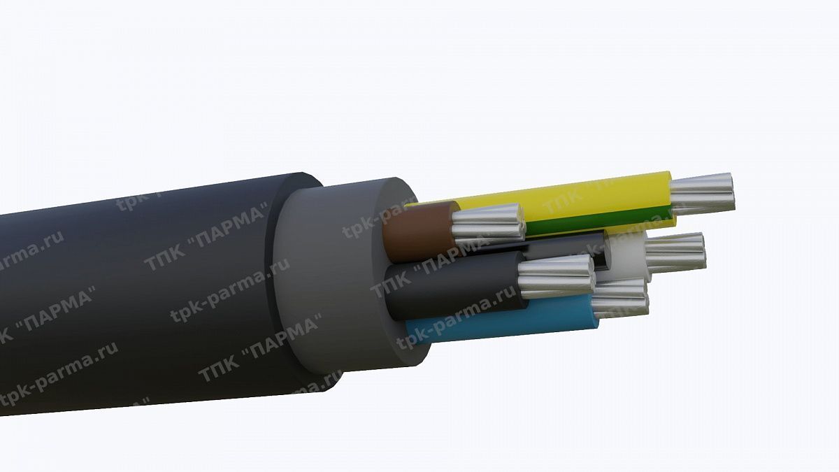 Фотография провода Кабель АПвВГ 5х4
