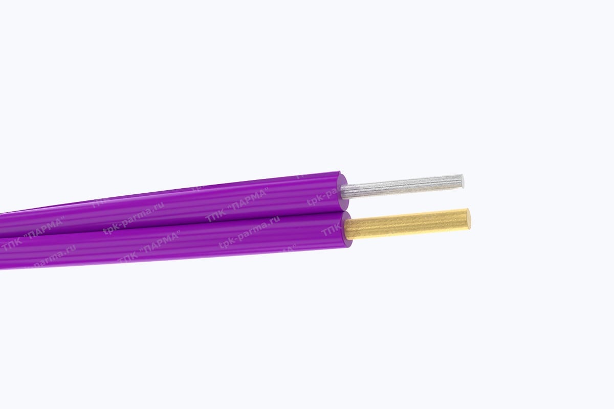 Провод ПТТВ-ХК 2х0,2
