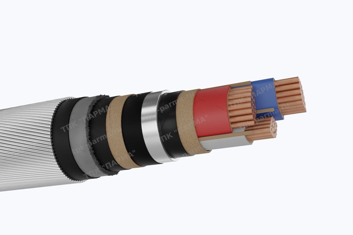 Фотография провода Кабель СПГ 3х150 - 1кВ
