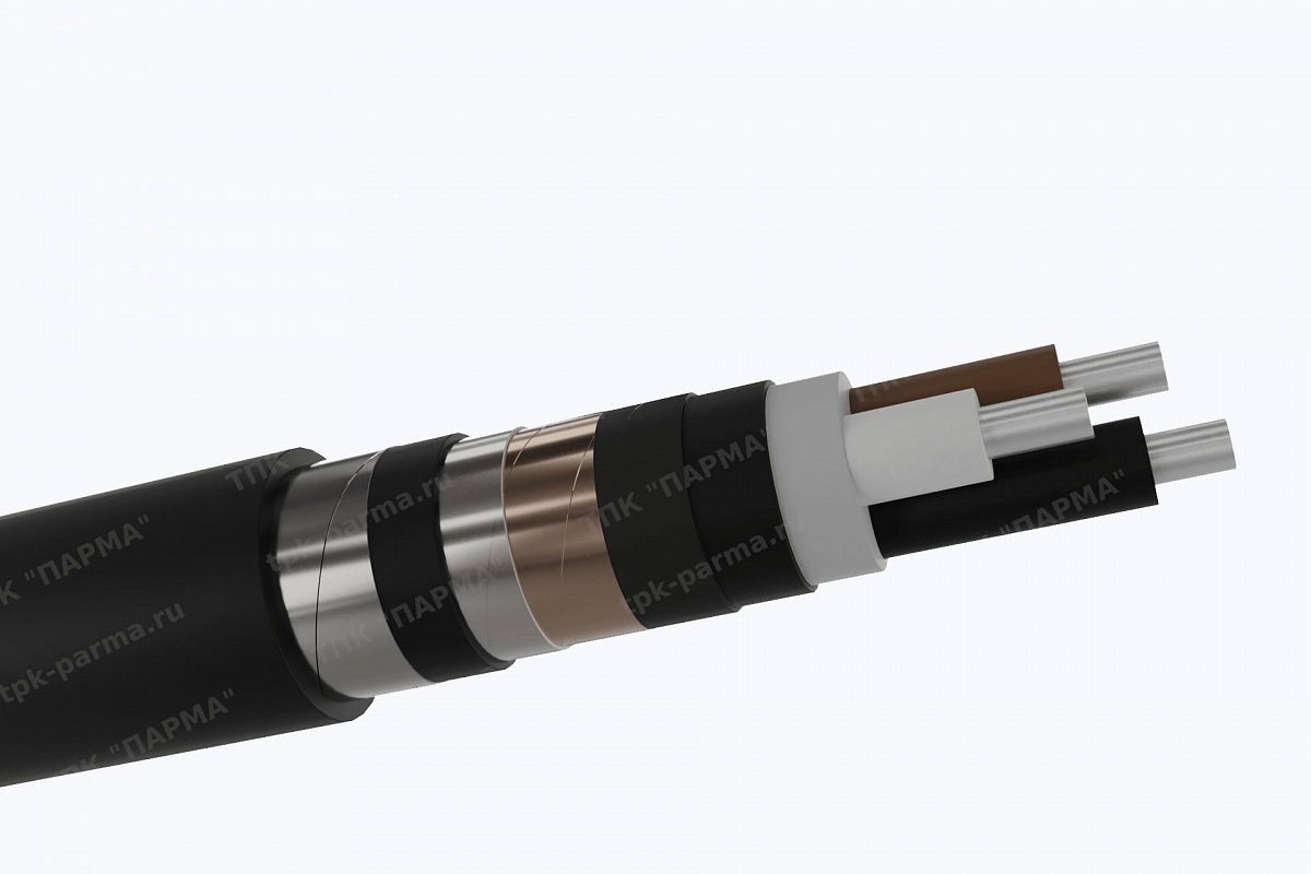 Кабель АВБШвнг(A)-LS 3х35/16 - 6кВ
