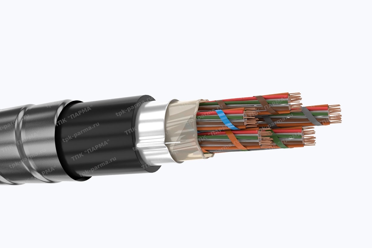 Фотография провода Кабель ТППэпБбГ 20х2х0,64