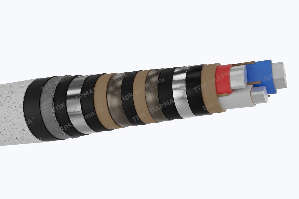 Фотография провода Кабель ЦАСБл 3х240 - 6кВ