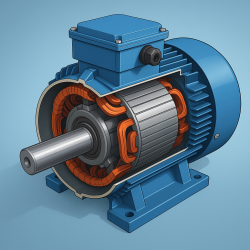 Устройство электродвигателя переменного тока
