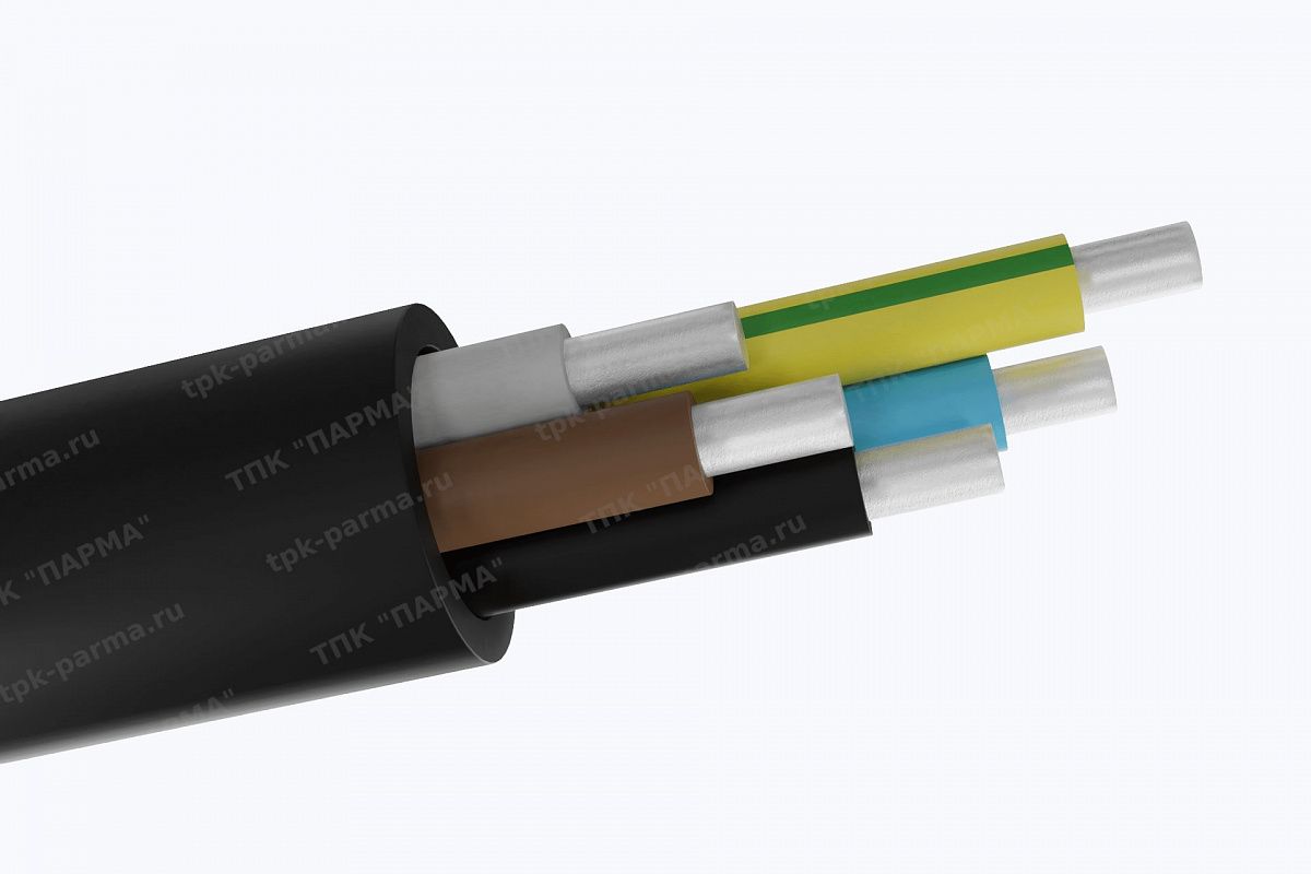 Фотография провода Кабель АВВГнг(A)-LSLTx 5х2,5