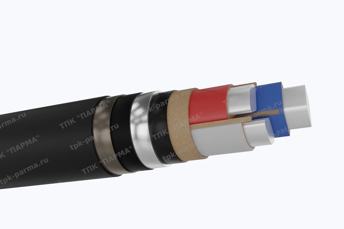 Фотография провода Кабель ЦААШнг 3х240 - 10кВ