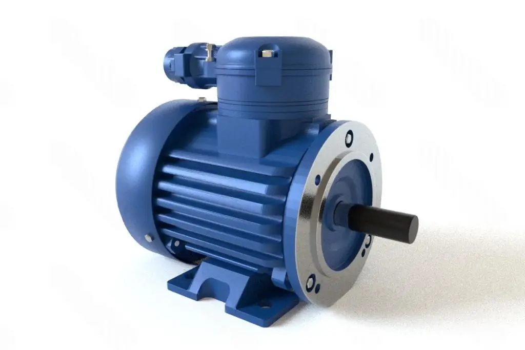 Электродвигатель МЭЗ 4ВР 80 А4 1,1 кВт 1500 об/мин 380В 1ExdеIIBT4 IM2081