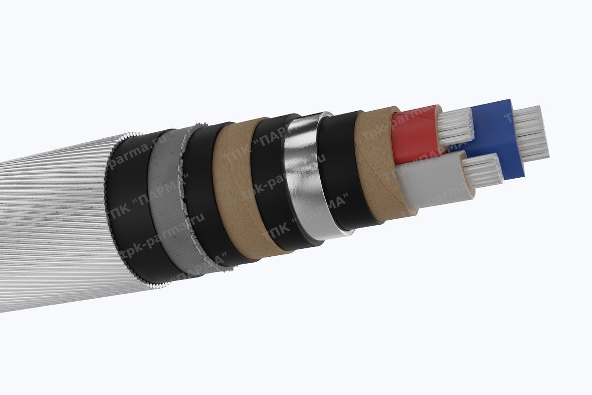 Фотография провода Кабель АСПГ 3х150+1х70 - 1кВ