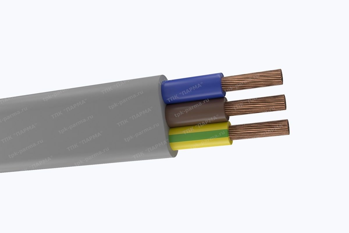 Фотография провода Кабель ПуГВВ-ХЛ 3х1