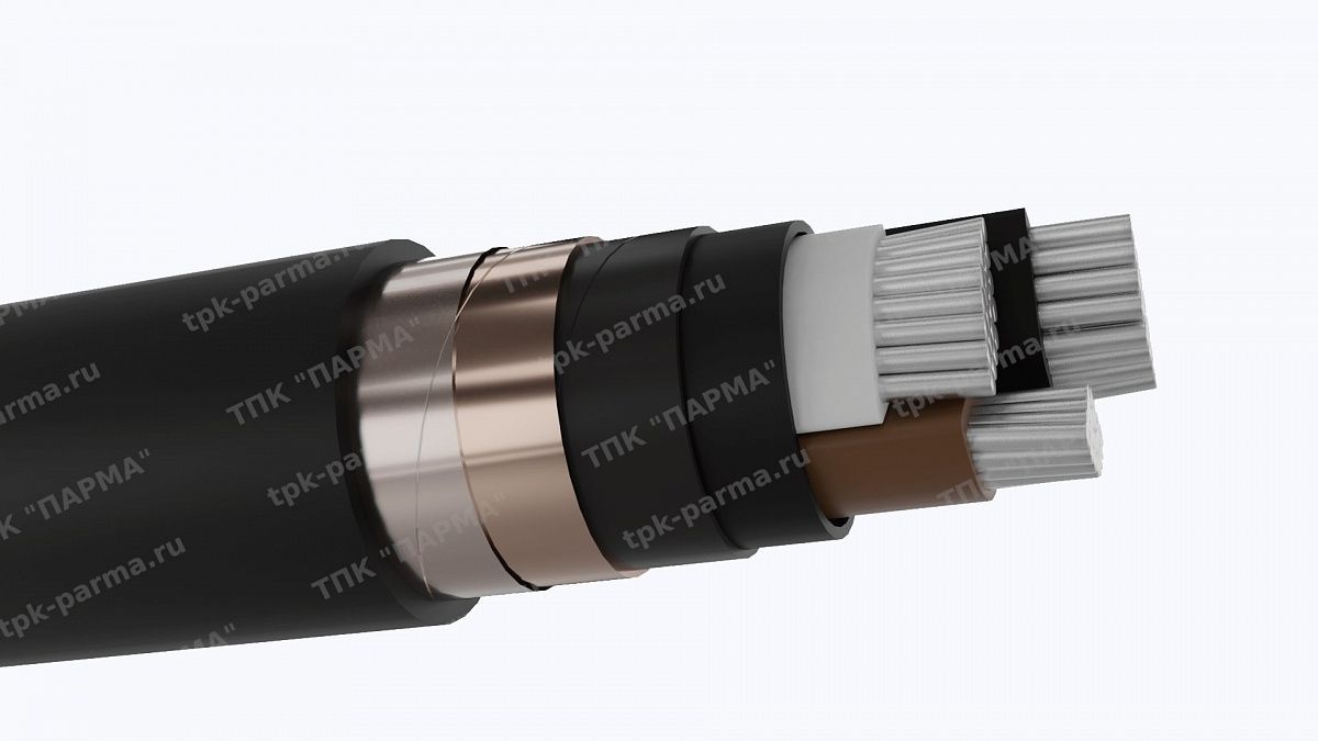 Фотография провода Кабель АПвВнг(A)-LS 3х240/95 - 20кВ