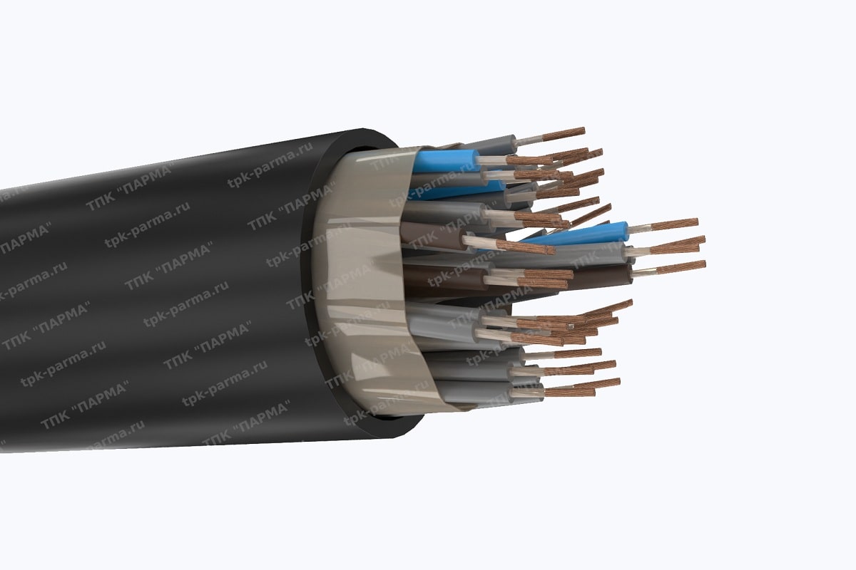 Кабель КНРпТУ 38(19х2)х1