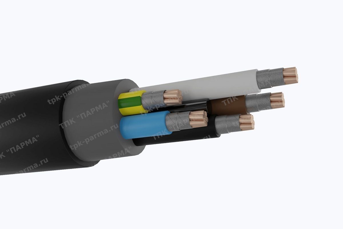 Фотография провода Кабель ВВГнг(A)-FRLSLTx 5х10